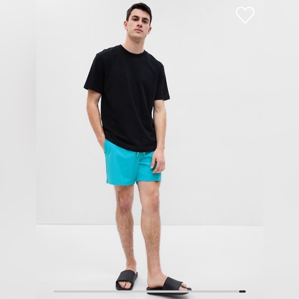 Gap 6” swim short, Atlantis Blue, nwt!